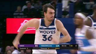 Dario Saric 12 PTS/ 7 REB/ 3 AST Full Highlights | Timberwolves vs Kings 2018.12.17 NBA Season