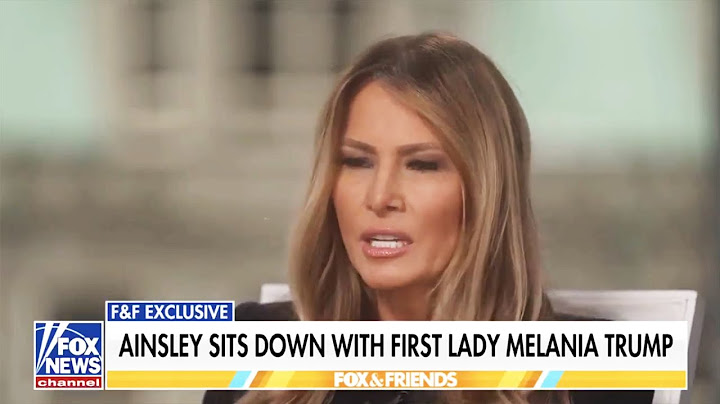 Melania confirms she'll waste another 4 years as First Lady