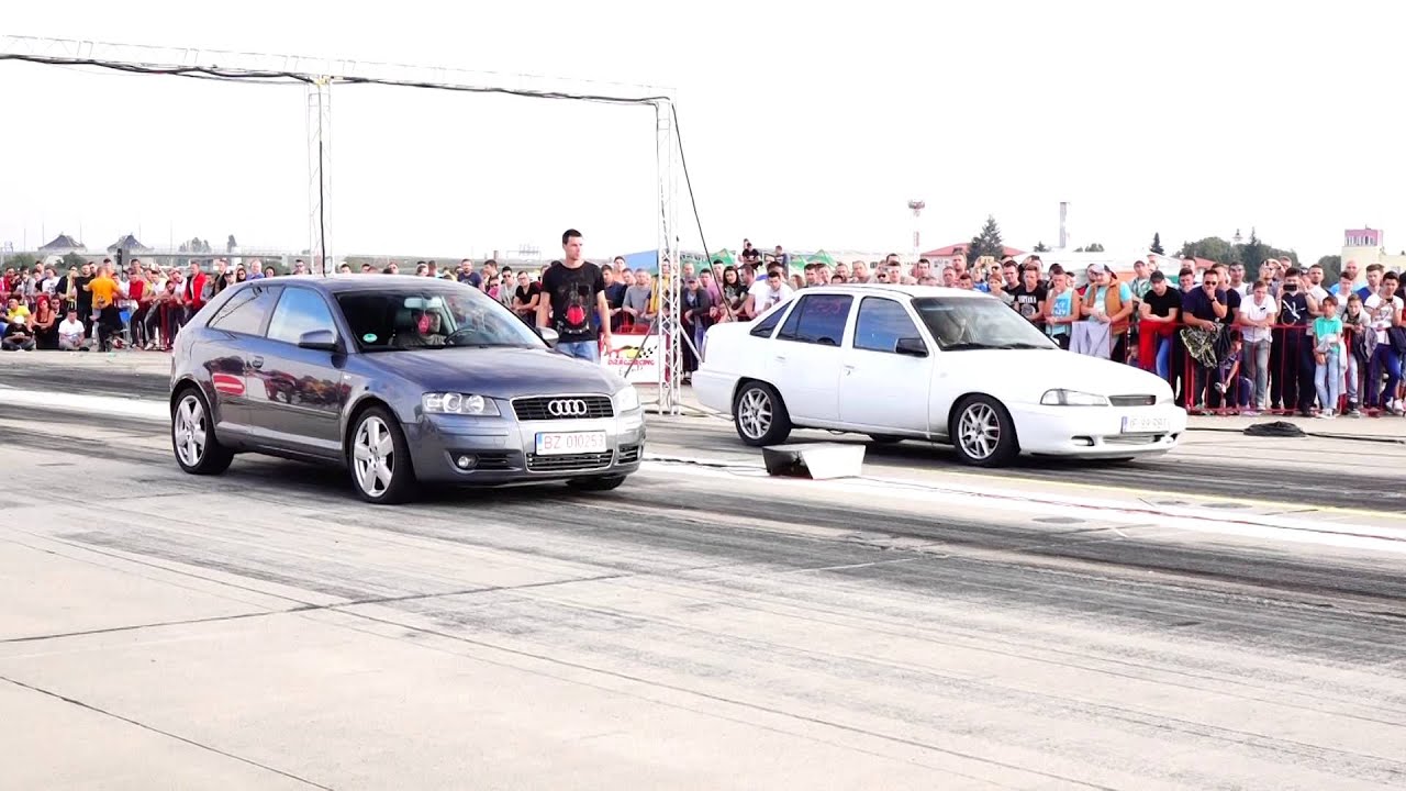 AUDI A3 2.0 TURBO 360HP vs DAEWOO CIELO 2.0 TURBO 350HP AUDI A3 2.0 TURBO 360HP vs DAEWOO CIELO 2.0 TURBO 350HP