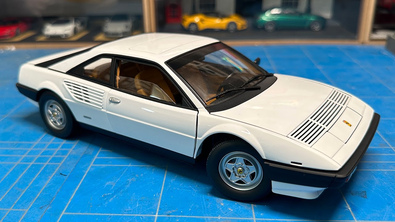 Repainting a 1 to 18th scale HotWheels Ferrari Mondial: Part 2
