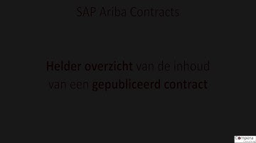 SAP Ariba Contracts by Compera