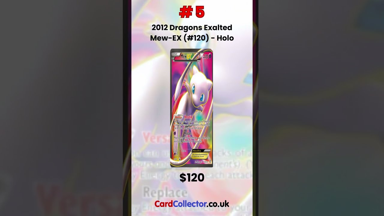 Top 10 English Mew Pok Mon Cards