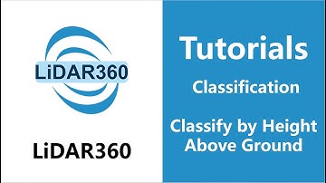 LiDAR360 (V7) - Classify by Height Above Ground | Classification