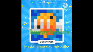 Nonograms Daily Challenge 4 November 2023- solution / answer /how to solve puzzle #happybrains