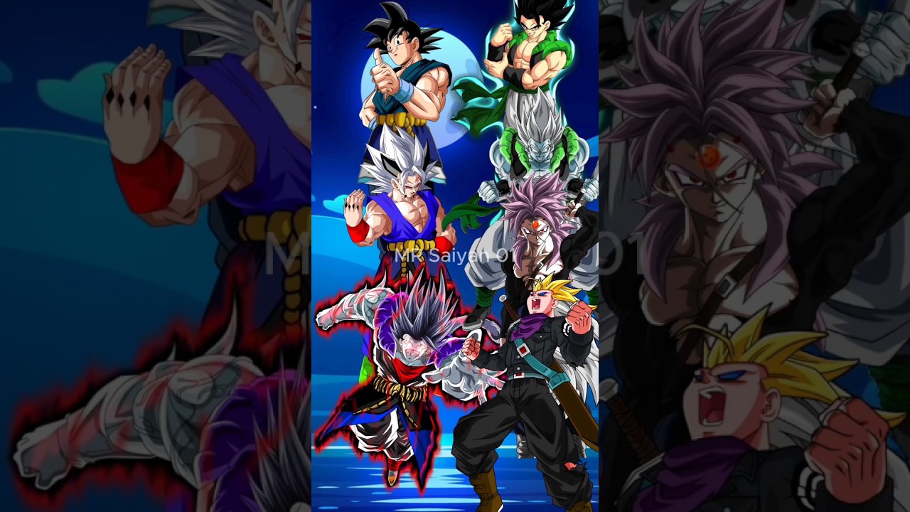 Absalon Goku VS AF Gogeta AF Trunks 