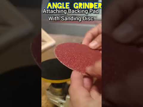 Video: Disc for grinder on wood and rubber. Discs for grinding wood grinder