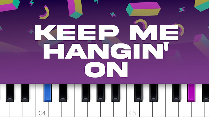 You Keep Me Hangin’ On Piano version - Piano performance video thumbnail