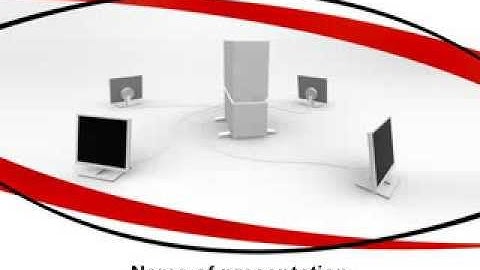 Computer Server PowerPoint Template by PoweredTemplate.com