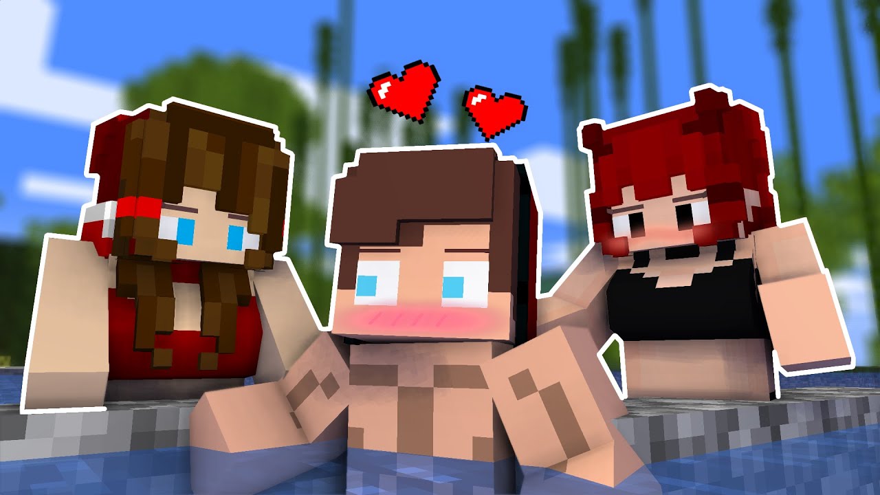 MAIZEN : ALL EPISODE JJ is popular with girls - minecraft animation