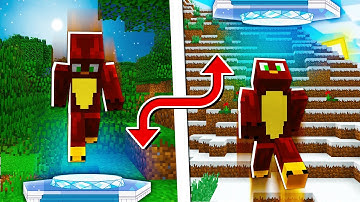 Minecraft But Every Minute you get RANDOM Teleported...