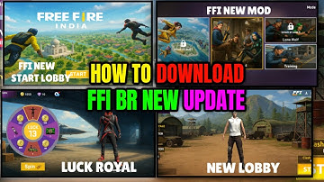 Finally 😃 FFI BR New Update Is Here | How To Download FFI New Update 2025 🤩