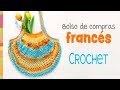 Bolso de compras FRANCÉS tejido a crochet / Tejiendo Perú