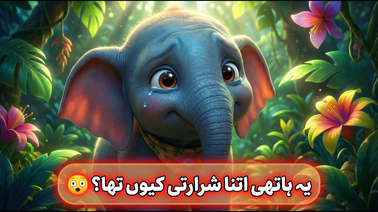 شرارتی ہاتھی کی کہانی 🐘 | بچوں اور بڑوں کے لیے سبق آموز جنگل کہانی | Suno Kahani Meri Zubani
