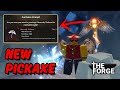 How I Got the Heavenly Pickaxe in The Forge Roblox and what Difficulties I Encountered.