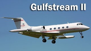 Gulfstream II - первый бизнес-джет Gulfstream