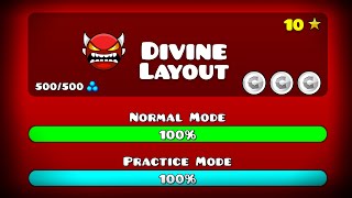 Divine Layout 1080P60 Megacollab Geometry Dash 2.11
