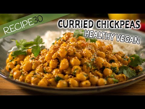 Curried Chickpeas