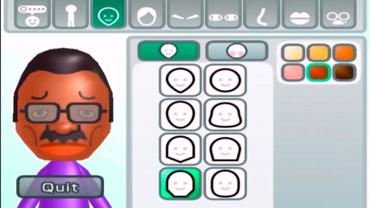 mii ページ Wii Sports CPU Mii Tutorial - Hiroshi - 001 - YouTube