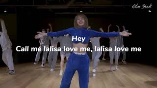 LISA - LALISA EASY LYRICS + DANCE PRACTICE VIDEO | Elsa Yooli