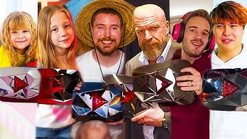 Where Is EVERY 100 Million Subscriber Play Button?