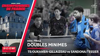 TE.A/OUKAMBA-GILLAIZEAU.N vs SANDONA.Q/TESSIER.N | 1/2 | FRANCE MINIMES 2024