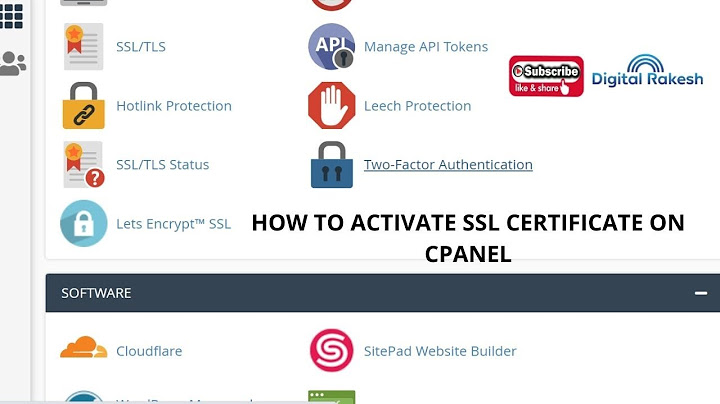 How to activate ssl certificate on cPanel | HTML And PHP Website HTTPS Security || Digital Rakesh