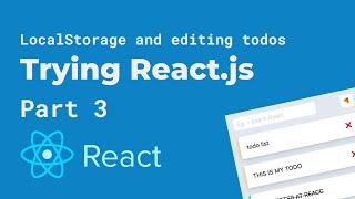 Building a todolist with React - Part 3 | Trying React series screenshot 1