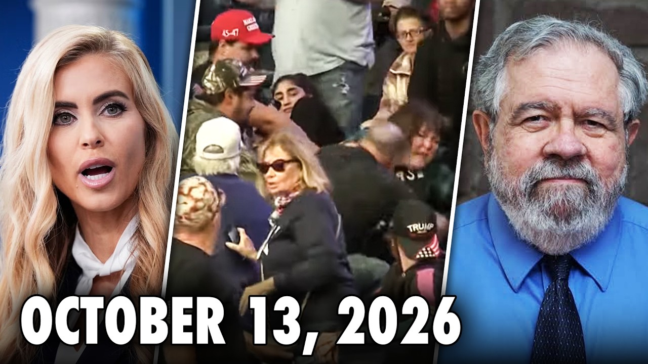Trump Jeers as Supporters Beat Protester, New Press Sec Fails, David Cay Johnston Joins (10/13/26)