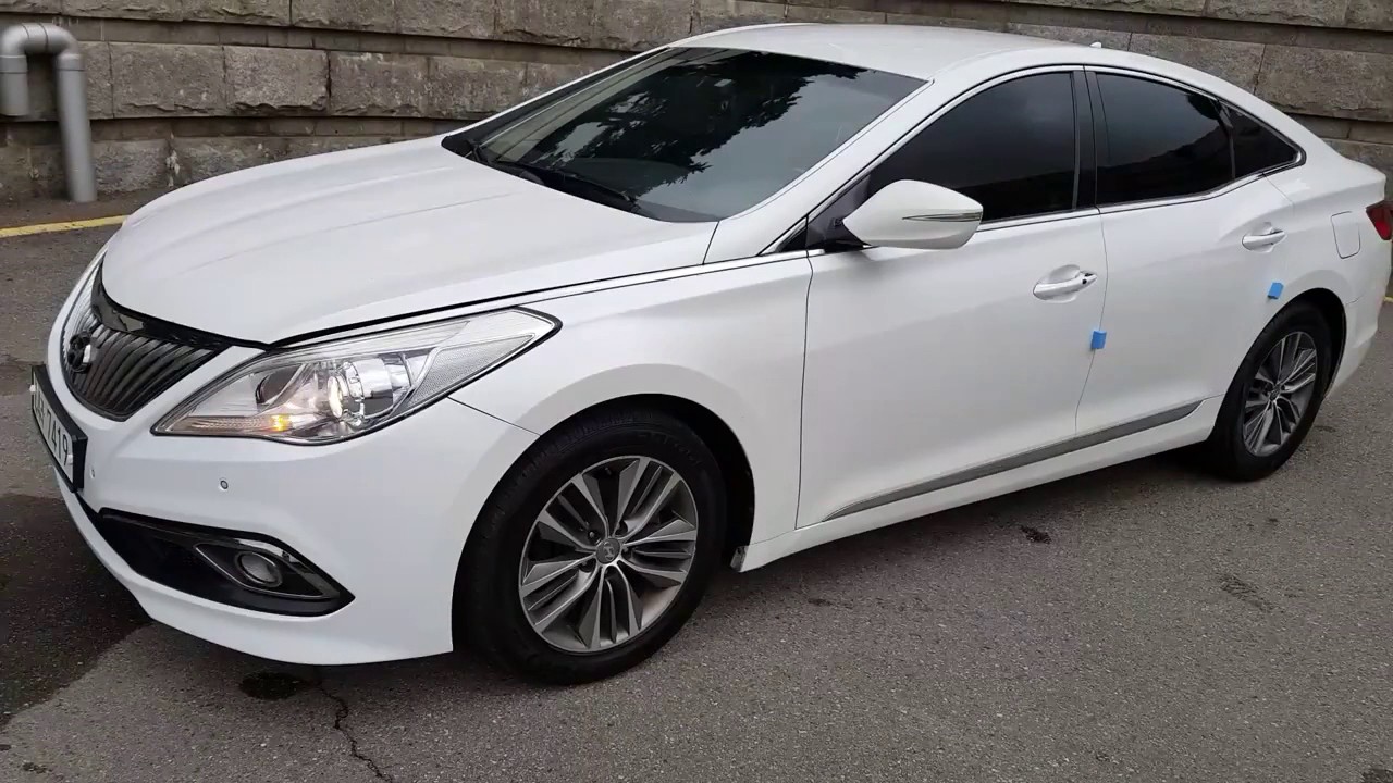 [Autowini.com] 2015 Hyundai Grandeur HG FULL OPTION - YouTube