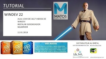 AULA 1344 DE 1617 WINDEV SQL SERVER GERENCIADOR