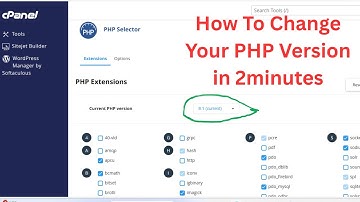 How to Change Your PHP Version from CPANEL