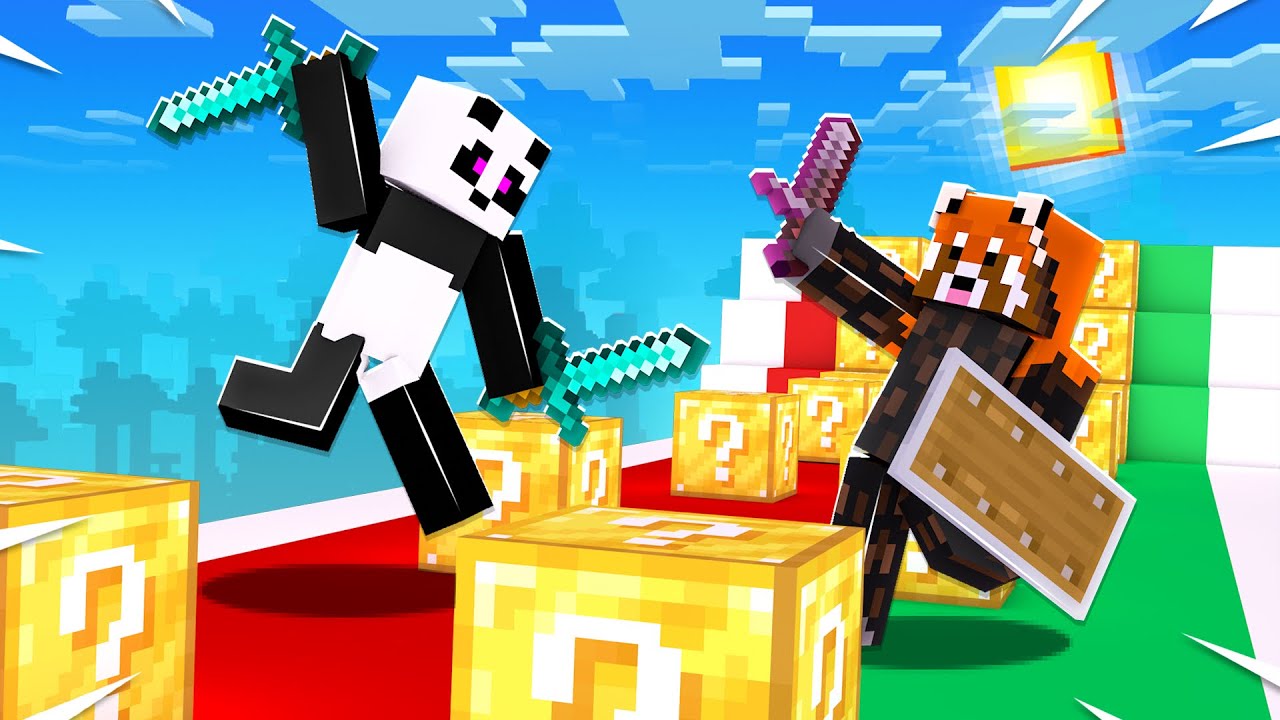 LUCKY BLOCKS RACE, dar MA CERT CU CEL MAI BUN PRIETEN