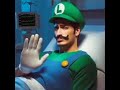 Luigi gets aids but poorly drawn