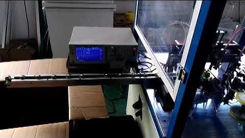 Automatic taping & testing machine WM-1948TSN. For transformers