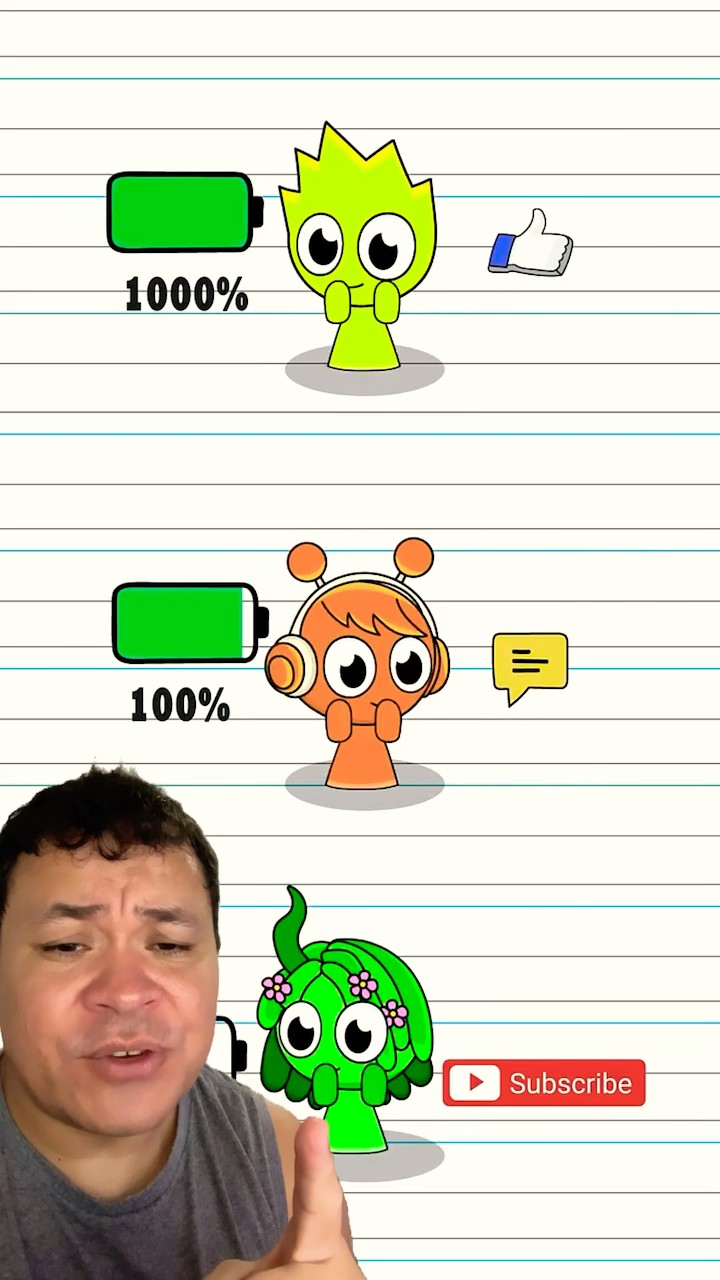 QUAL É O NÍVEL DE BATERIA DO SEU CELULAR AGORA #mayumigames #sprunki #shortsvideo #youtubeshorts