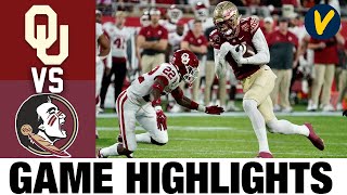 Oklahoma vs #13 Florida State | Cheez-It Bowl | 2022 College Football Highlights