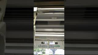 東武10030系リニューアル車ドア開閉（スマホで撮影）