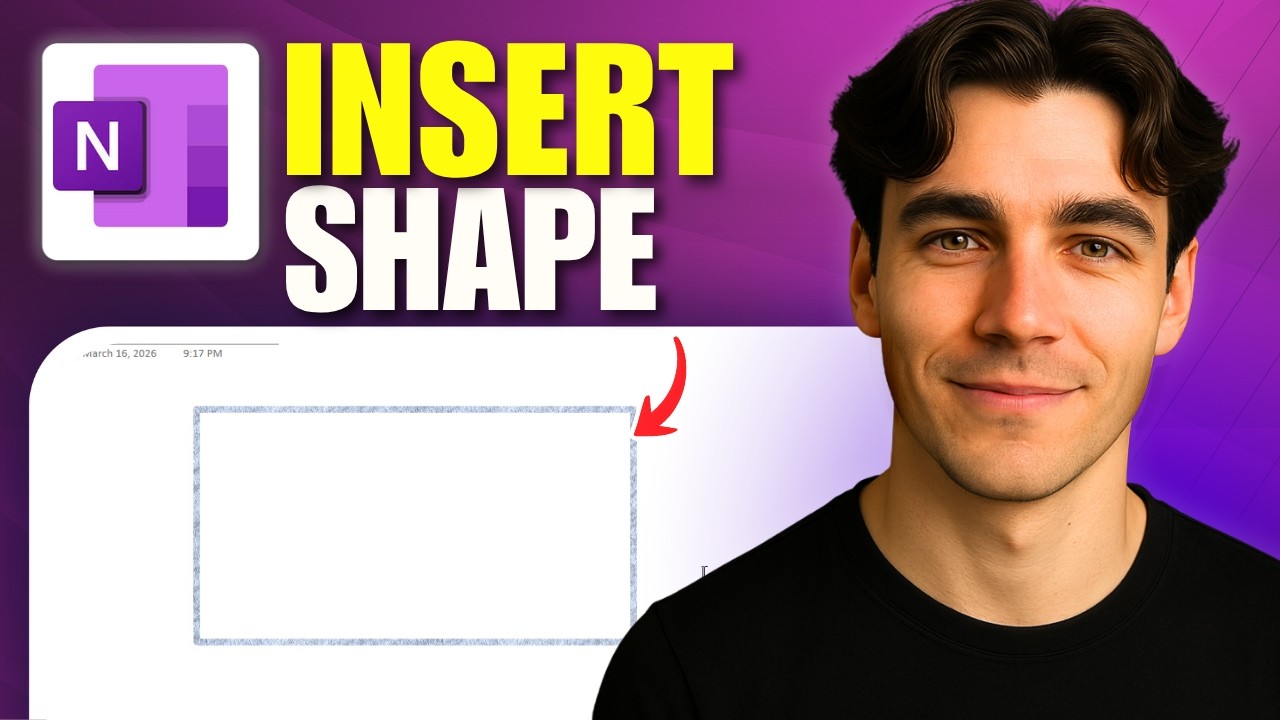 Ellipses Onenote How To Create And Insert A Shape In OneNote (Tutorial 2026) - YouTube
