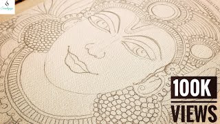 #keralamuralpaintingsketch #muralpaintingdrawing
#devimuralpaintingsketch canvas used: 100% cotton canvas, brand fine
art, size 30x40cm for the painting tuto...