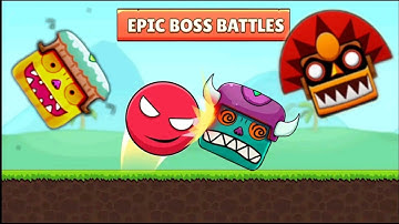 Red Ball & Stickman Hero 2022 - New Update - All Levels - All Bosses - Fight All Bosses(No Damage)