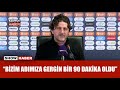 Fatih Tekke: "Daha fazla skor üretebileceğimiz bir maçtı" | Fatih Karagümrük 3-4 Trabzonspor