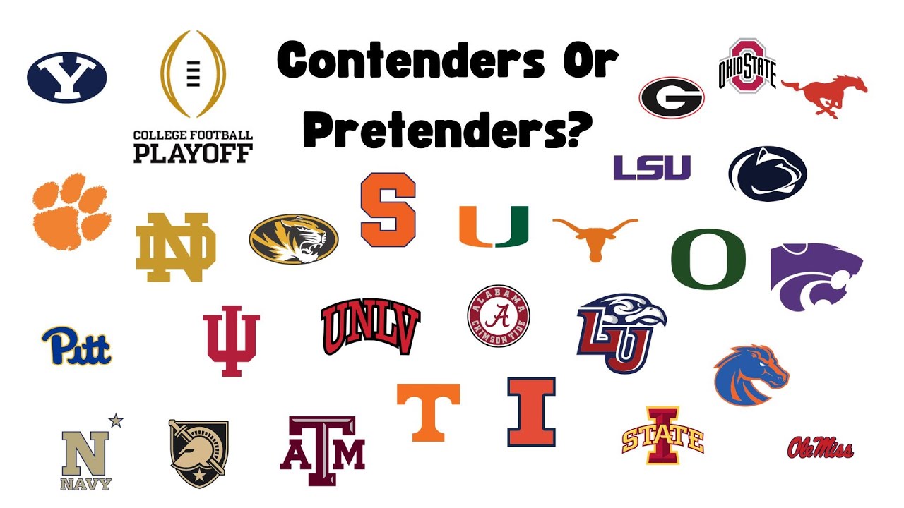 How Many Teams Are Still Alive For The College Football Playoff? - YouTube