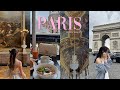 Paris vlog 2023  eu vlog ep1  versailles muse du louvre galerie dior cutest airbnb