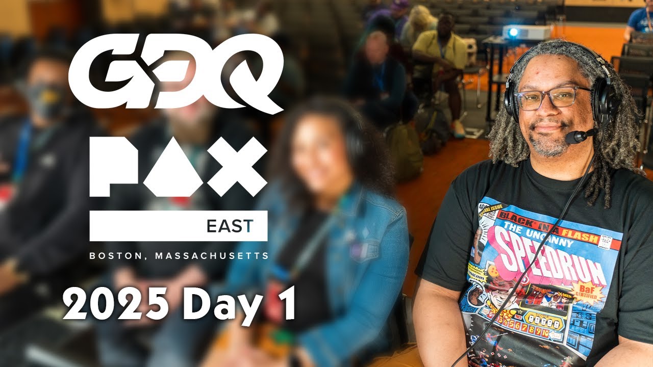 PAX East 2025 Speedrun Stage Day 1