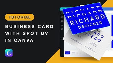Business Card With Spot UV In Canva (Fast and Easy Tutorial)
