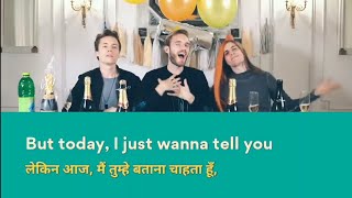 PewDiePie - Congratulations (Lyrics /8D Audio/ BASS BOOSTED /Hindi Translation ) Feat. Roomie & Dave