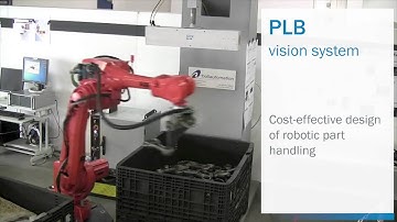 PLB vision system from SICK- Part localization in bins for robotic part handling