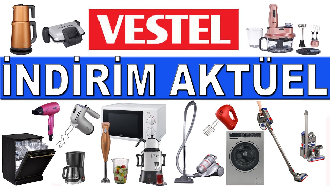 Vestel İndirimli Nisan Ürünleri Vestel Beyaz Eşya &amp; Küçük Ev Aletleri