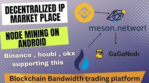 Meson network GagaNode mining. How to start Gaga Node mining on Android.