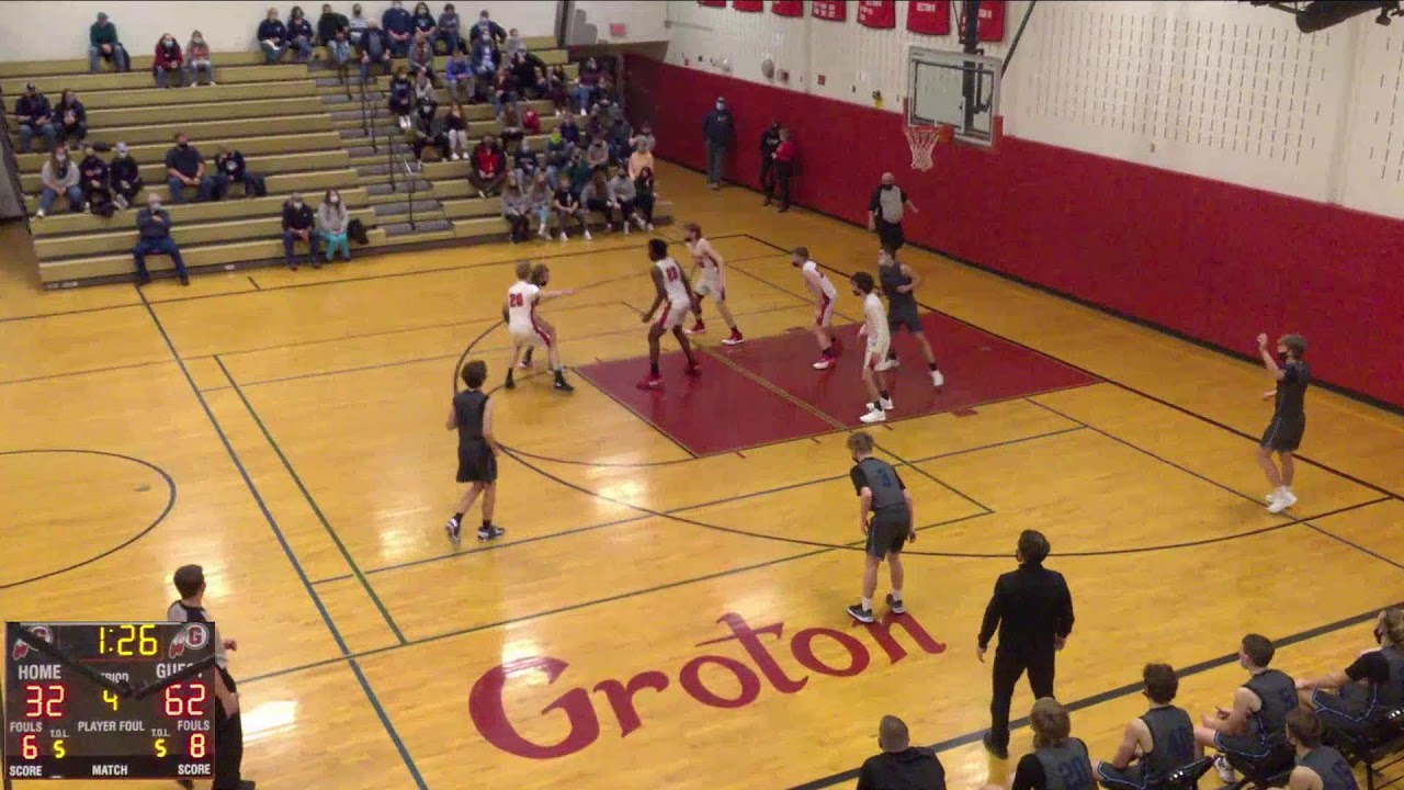 Groton High School vs. Moravia Varsity Mens' Basketball YouTube